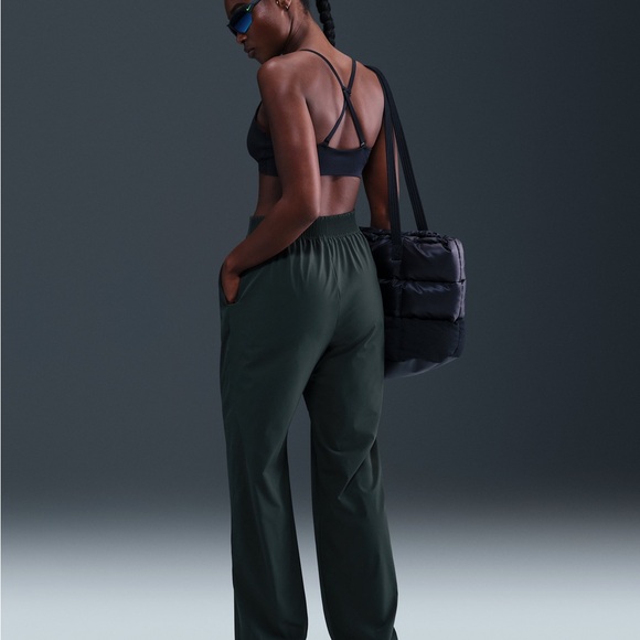 NWT — Women's Dri-FIT High-Waisted Loose Wide-Leg Pants — Color Black Spruce - Picture 3 of 3